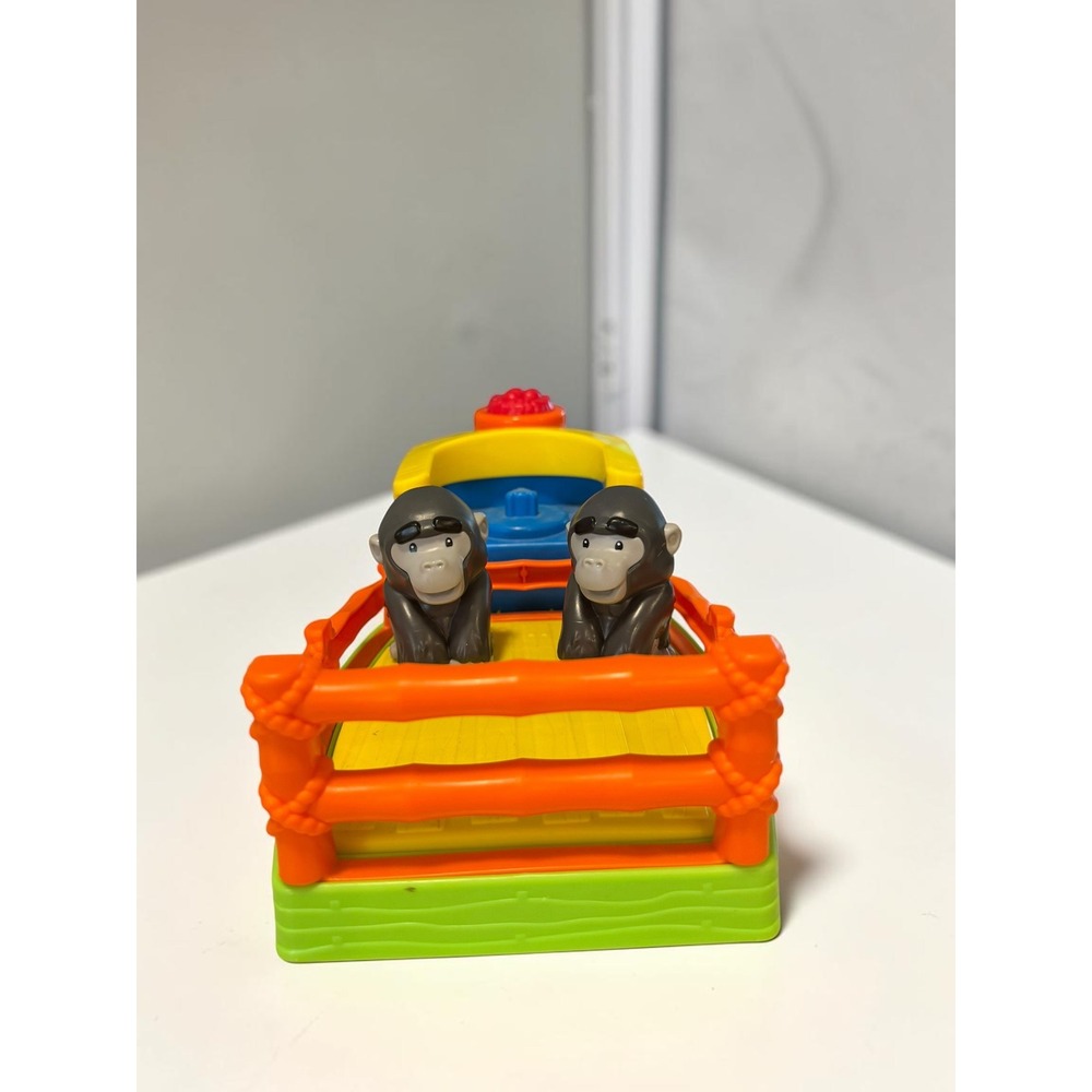 Fisher-Price Little People Choo-Choo Zoo Train 2 Gorillas sound works! - Picture 4 of 5